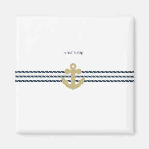 Aimant Ancre de bateau nautique, corde
