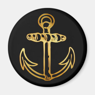 AIMANT ANCRE DE BATEAUX D'OR
