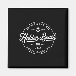 Aimant Ancre nautique Holden Beach Caroline du Nord Voyag