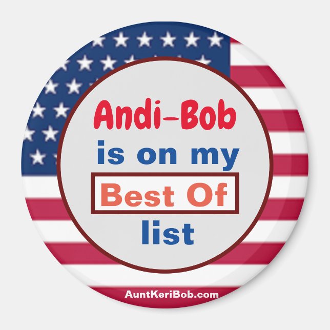 Aimant Andi-Bob is on my Best Of list (Devant)