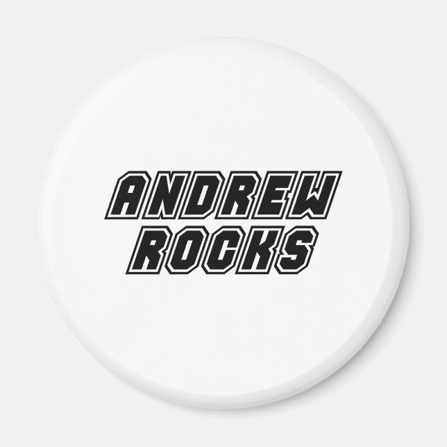 Aimant Andrew Rocks (Devant)