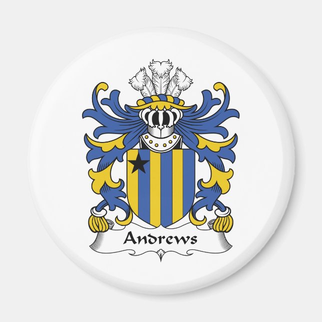 Aimant Andrews Family Crest (Devant)