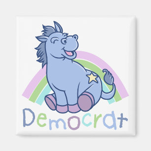 Aimant Âne de Démocrate de bébé