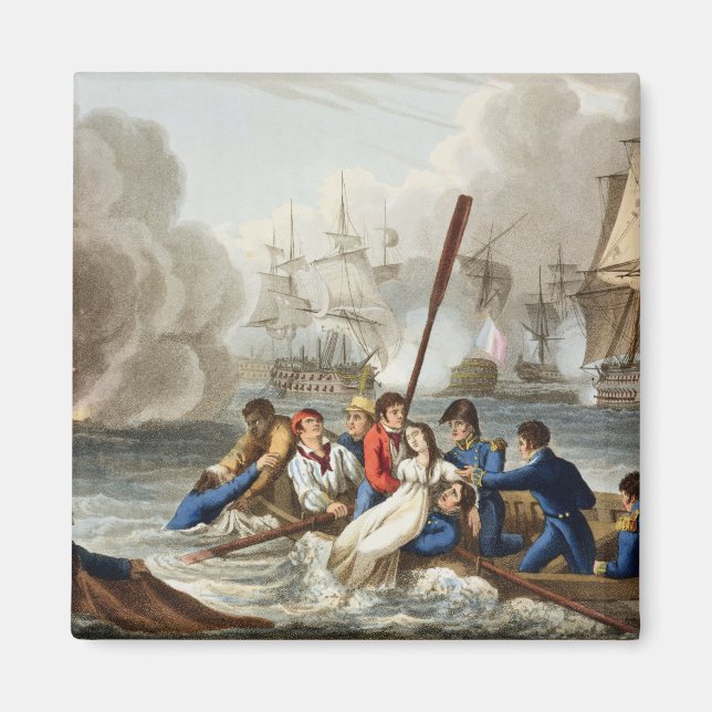 Aimant Anecdote à la bataille de Trafalgar (Devant)