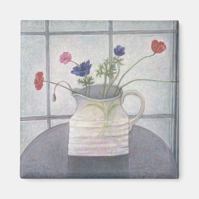 Aimant Anémones et pavois 2008 fleurs de jug encore (Devant)