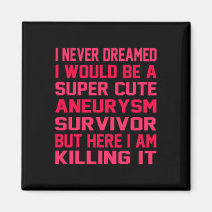 Aimant Aneurysme cérébral mignon Survivant Mois de sensib