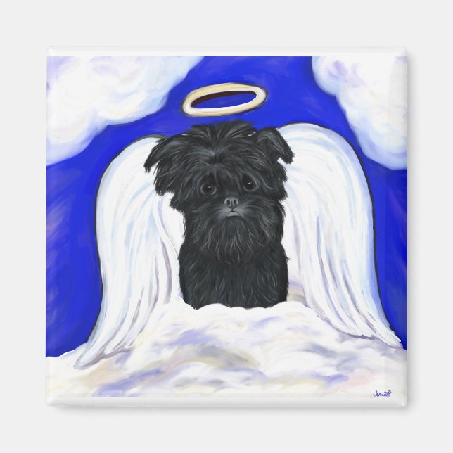 Aimant Ange Affenpinscher (Devant)