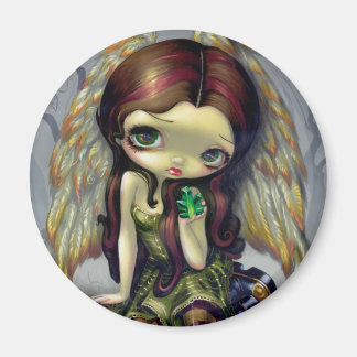 Aimant "Ange avec Émeraude"
