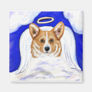 Aimant Ange Corgi