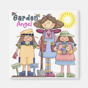 Aimant Ange gardien de JARDIN par SRF