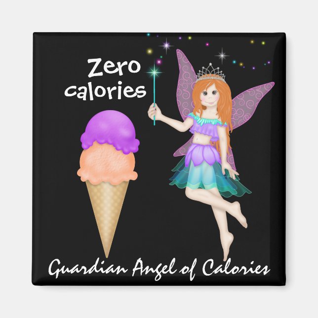Aimant Ange gardien des calories par SRF (Devant)