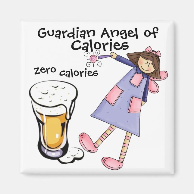 Aimant Ange gardien des calories par SRF (Devant)
