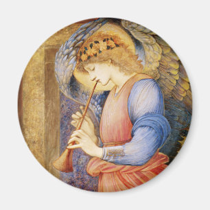 Aimant Ange jouant d'un flageolet par Edward Burne-Jones