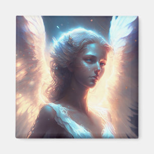 Aimant Ange mystique aux yeux bleus