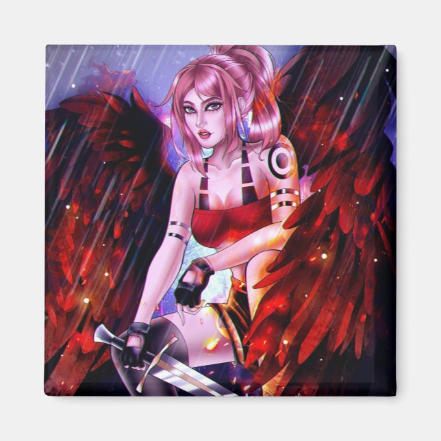 Aimant Angel tombé (Devant)