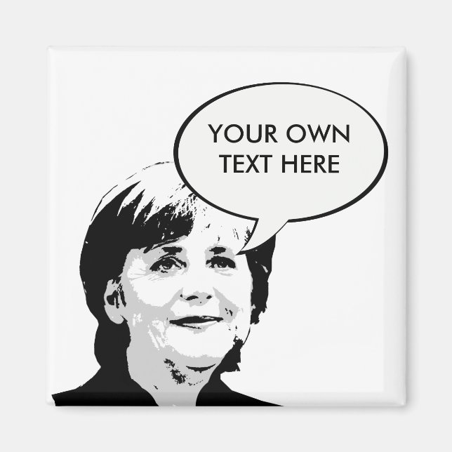 Aimant Angela Merkel (Devant)