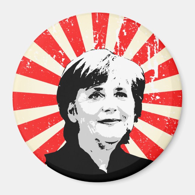 Aimant Angela Merkel (Devant)