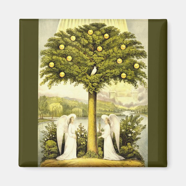 Aimant angels temps passé l'aimant (Devant)