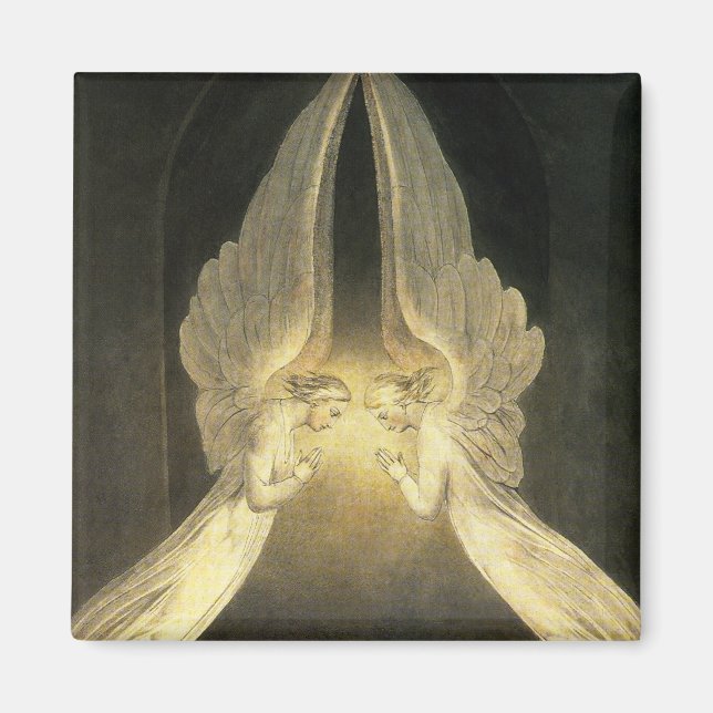 Aimant Anges anciens planant au-dessus de Jésus-Christ (Devant)