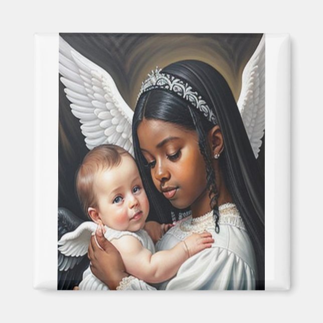 Aimant anges bébés (Devant)