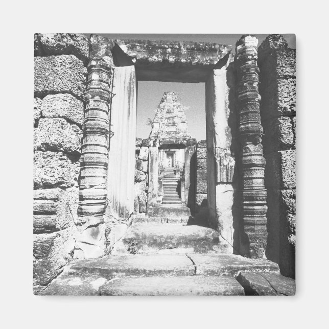 Aimant Angkor Cambodge, temple de Pre Rup (Devant)