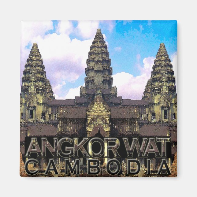 Aimant Angkor Vat (Devant)