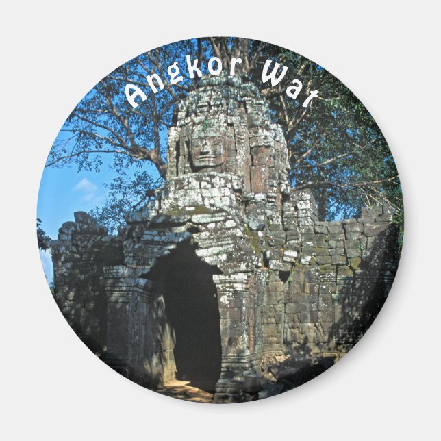 Aimant Angkor Vat, temple de Ta som (Devant)