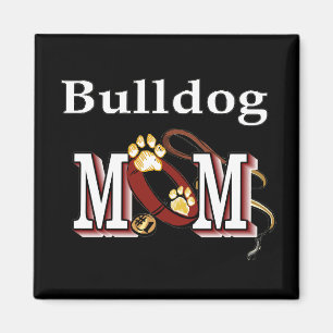Aimant anglais de maman de bouledogue