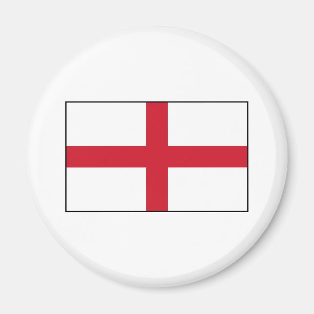 Aimant Angleterre - drapeau national anglais (Devant)