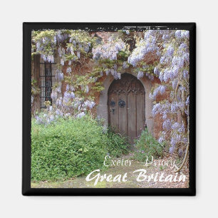 Aimant Angleterre, Exeter - Jardin secret (Magnet)