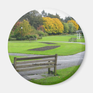 Aimant ANGLETERRE : Parc Valley Gardens, Harrogate