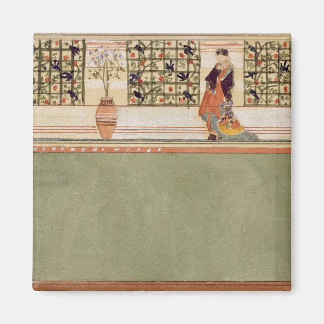 Aimant Anglo-Japonais Wall Design, c.1860 (w/c et crayon  (Devant)