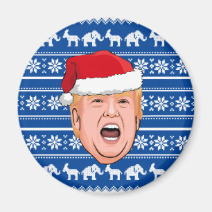 Aimant Angry Donald Trump Christmas