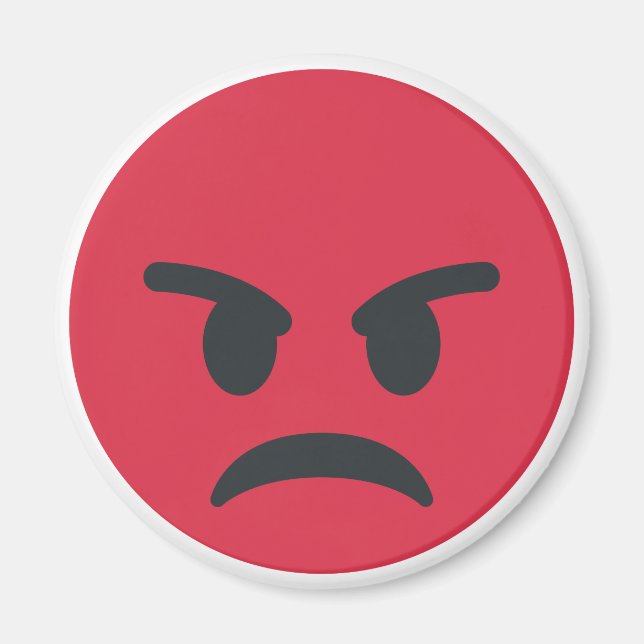 Aimant Angry Emoji (Devant)