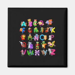 Aimant Animal Abcs Apprentissage Maternelle Enseignant