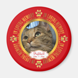 Aimant Animal de chat dans Love Mémoire mémorial Keepsaké