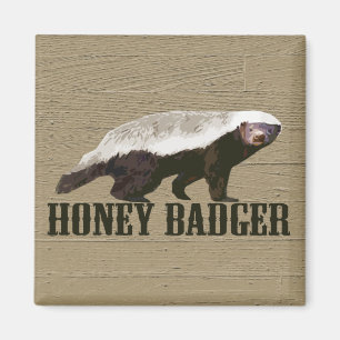 Aimant Animal sauvage de Honey Badger