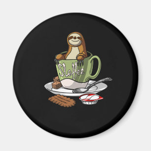 Aimant Animal Sloffee d'amant de Sloffee de café de