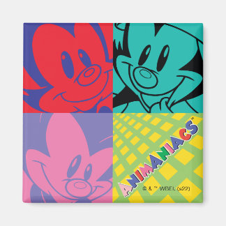 Aimant Animaniacs | Warner Siblings Pop Art Graphic