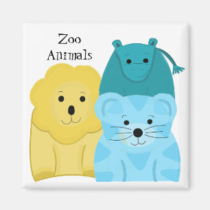 Aimant Animaux de zoo bébé