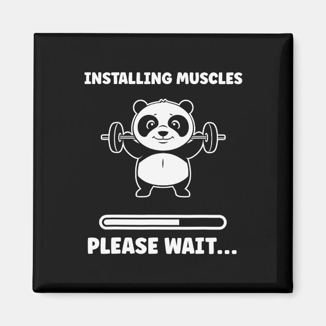 Aimant Animaux Installation Muscles Fitness Musculation P (Devant)