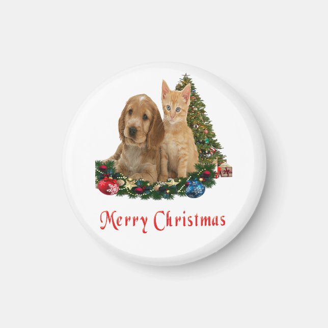 Aimant Animaux Noël (Devant)