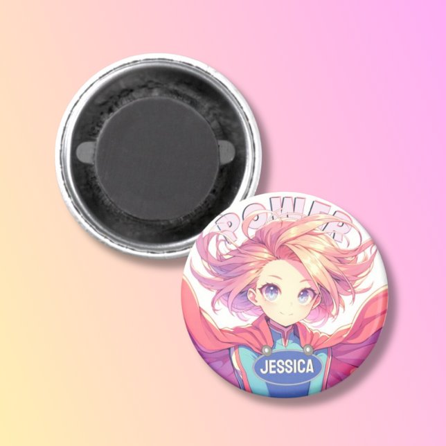 Aimant Anime Girl (Créateur téléchargé)