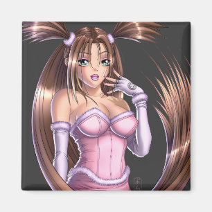 Aimant Anime Girl - Nikki