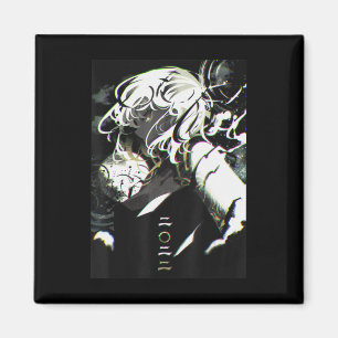 Aimant Anime Girl Waifu esthétique japonaise Otaku