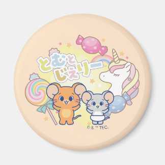 Aimant Anime Magique Candyland avec Jerry et Tuffy