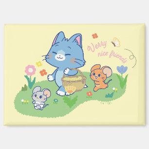 Aimant Anime Tom, Jerry et Tuffy Picnic