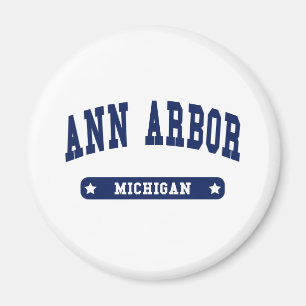 Aimant Ann Arbor Michigan College Style t-shirts