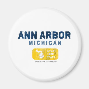 Aimant Ann Arbor Michigan Great Lake State