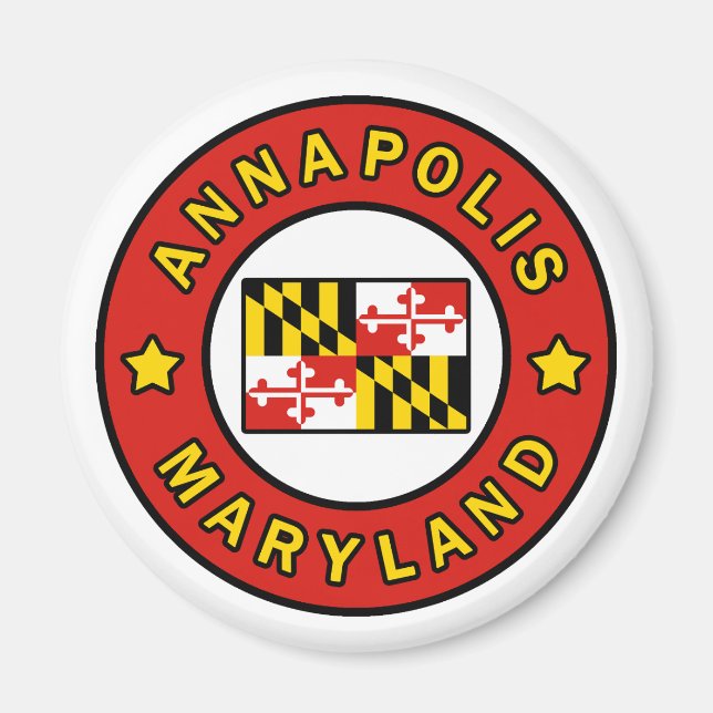 Aimant Annapolis Maryland (Devant)